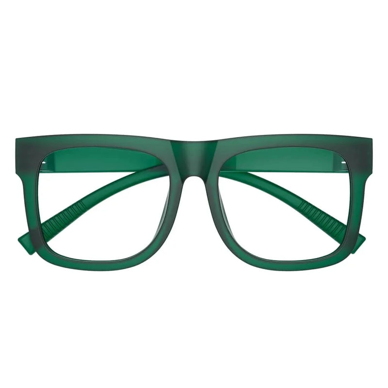 eyekeeper.com Large Frame 30% Blue Light Blocking Metalless Screwless Glasses R2316-B15 Eyeglasses