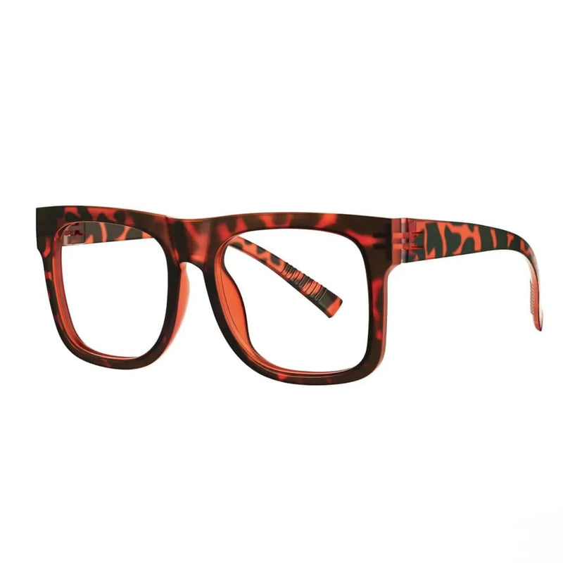 eyekeeper.com Large Frame 30% Blue Light Blocking Metalless Screwless Glasses R2316-B15 Eyeglasses