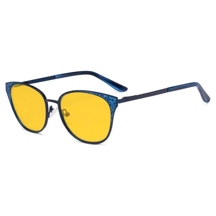 Eyekeeper.Com - Classic Design Blue Light Blocking Eyeglasses Lx19045-Bb90