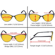 eyekeeper.com Cat-eye Blue Light Blocking Eyeglasses LX19044-BB90 Eyeglasses