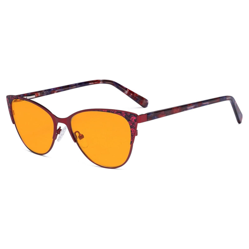 eyekeeper.com Cat-eye Design Blue Light Blocking Eyeglasses LX19044-BB98 Eyeglasses