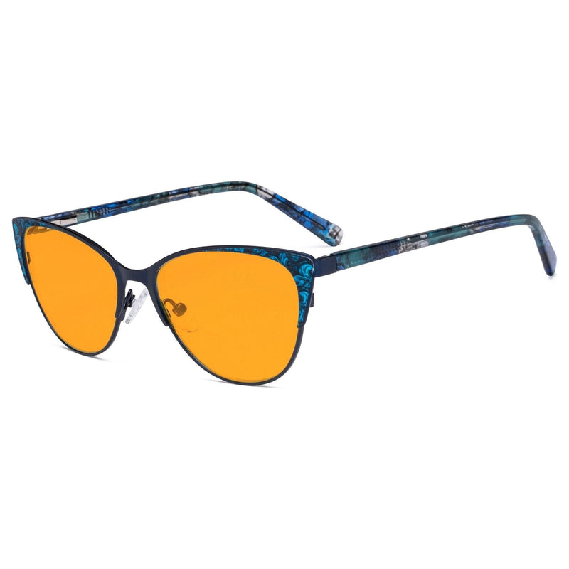 eyekeeper.com Cat-eye Design Blue Light Blocking Eyeglasses LX19044-BB98 Eyeglasses