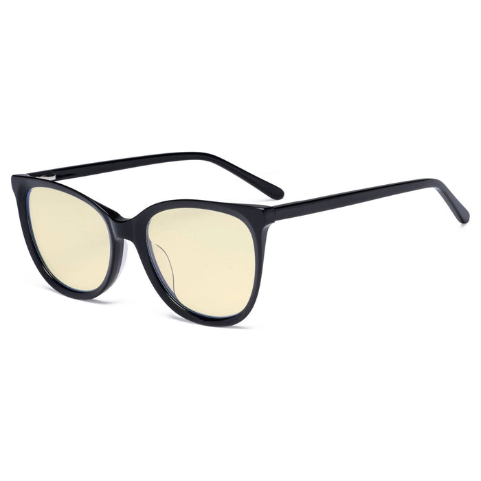 Eyekeeper.Com - Cat-Eye Blue Light Blocking Eyeglasses Bc1901-Bb60