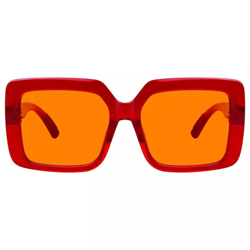 eyekeeper.com Oversized 100% Blue Blocking Glasses Orange Lens Metalless Screwless R2311-B98 Eyeglasses