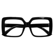 eyekeeper.com Oversized 30% Blue Light Blocking Glasses Metalless Screwless Eyewear R2311-B15 Eyeglasses