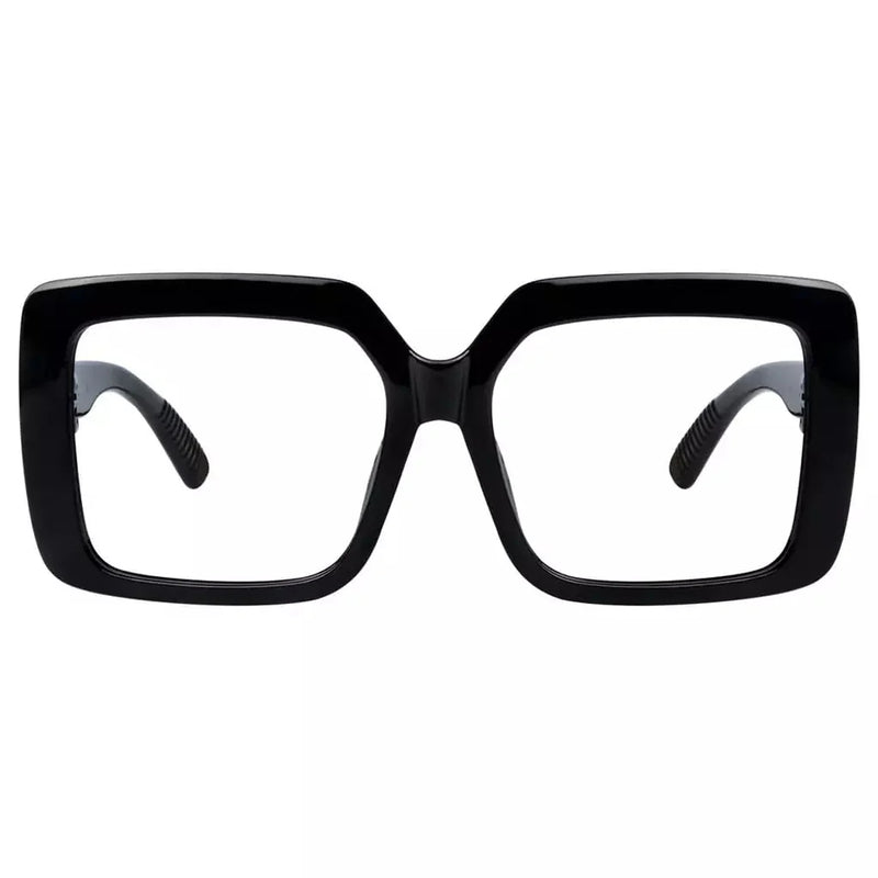 eyekeeper.com Oversized 30% Blue Light Blocking Glasses Metalless Screwless Eyewear R2311-B15 Eyeglasses