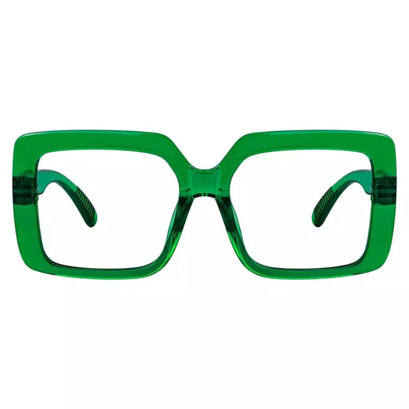 eyekeeper.com Oversized 30% Blue Light Blocking Glasses Metalless Screwless Eyewear R2311-B15 Eyeglasses