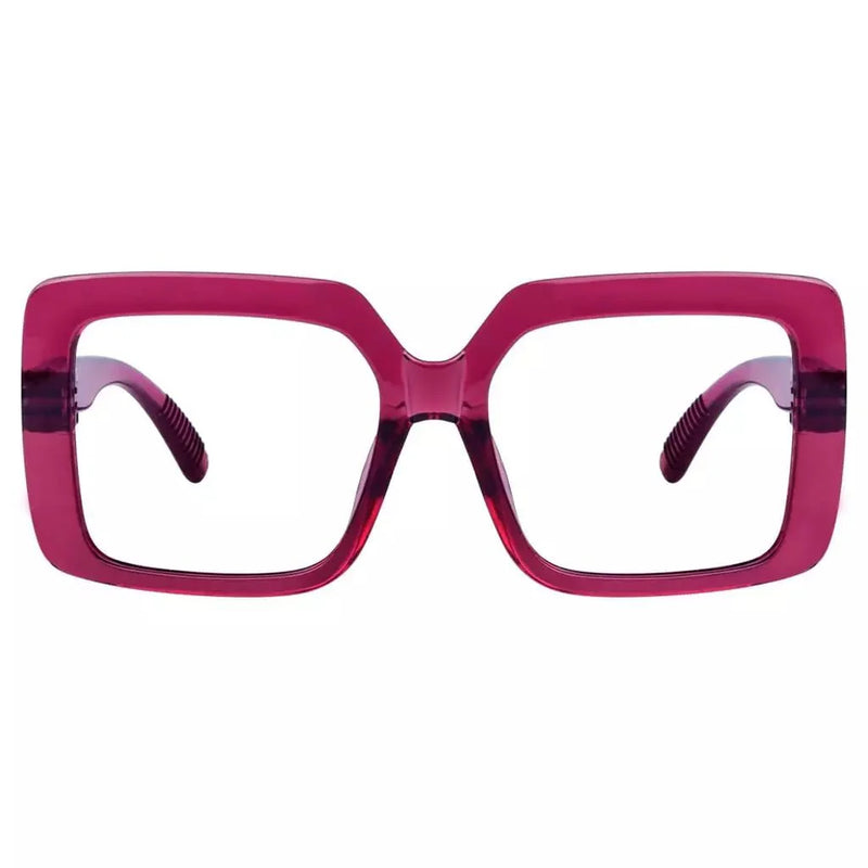 eyekeeper.com Oversized 30% Blue Light Blocking Glasses Metalless Screwless Eyewear R2311-B15 Eyeglasses