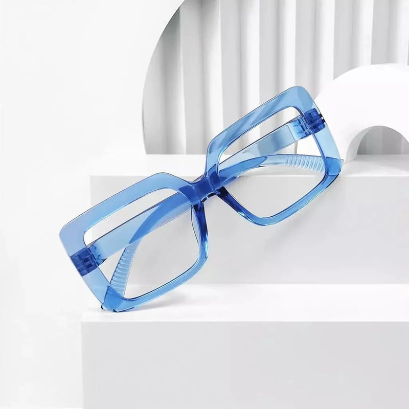 eyekeeper.com Oversized 30% Blue Light Blocking Glasses Metalless Screwless Eyewear R2311-B15 Eyeglasses