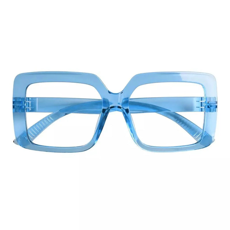 eyekeeper.com Oversized 30% Blue Light Blocking Glasses Metalless Screwless Eyewear R2311-B15 Eyeglasses