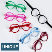 eyekeeper.com Oversized 6 Pack Metalless Screwless Thick Spring Hinge Reading Glasses NR2317 Eyeglasses