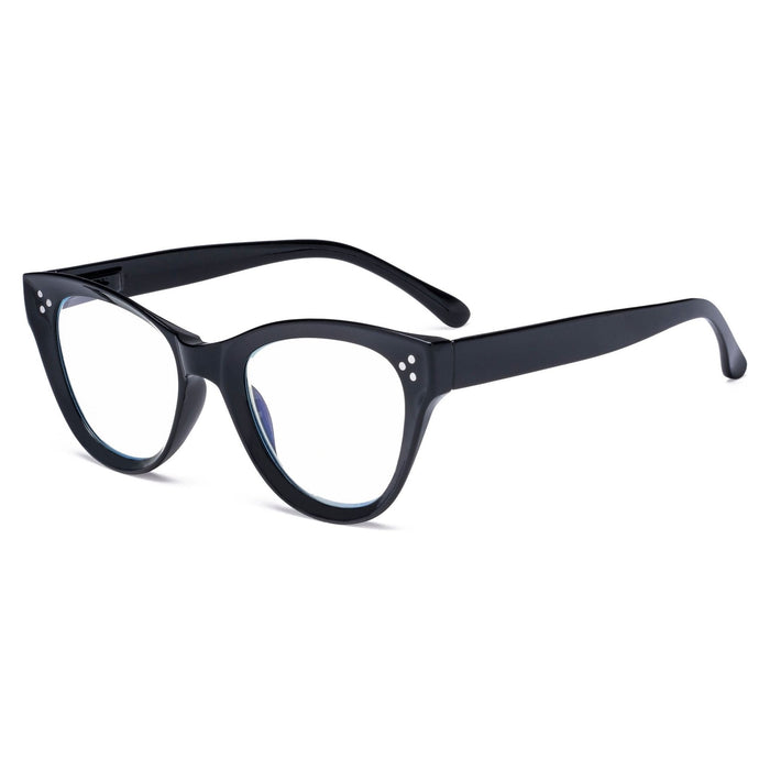 Eyekeeper - Cat-Eye Reading Glasses Thicker Frame Readers R9108