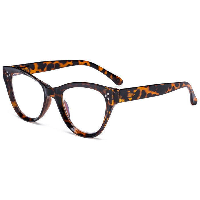 Eyekeeper - Cat-Eye Reading Glasses Thicker Frame Readers R9108