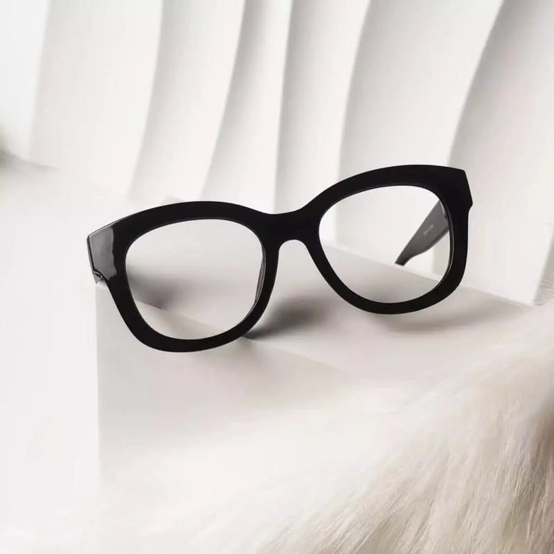 eyekeeper.com Oversized Retro Reading Glasses Thick Square Design Readers FH1555 Eyeglasses