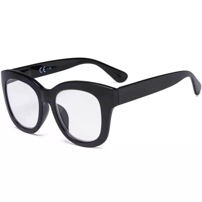 eyekeeper.com Oversized Retro Reading Glasses Thick Square Design Readers FH1555 Eyeglasses
