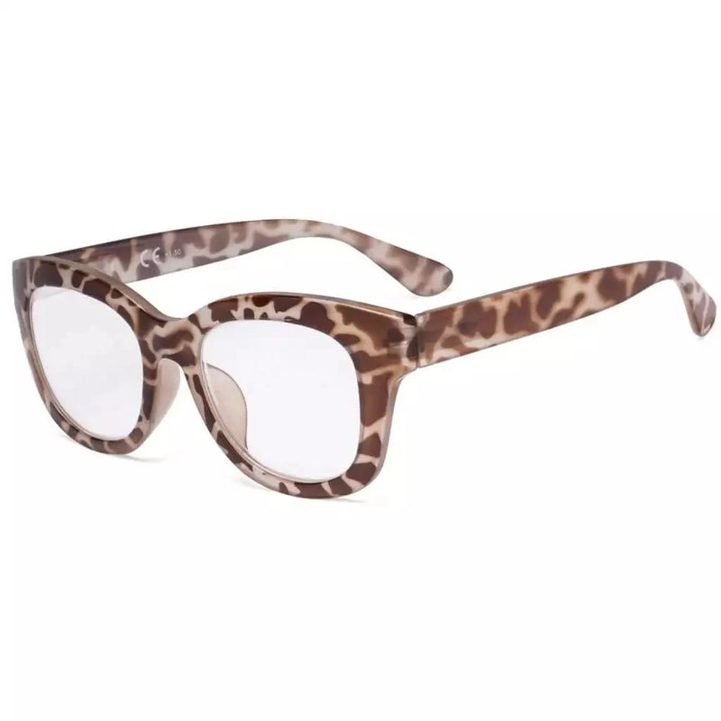 eyekeeper.com Oversized Retro Reading Glasses Thick Square Design Readers FH1555 Eyeglasses
