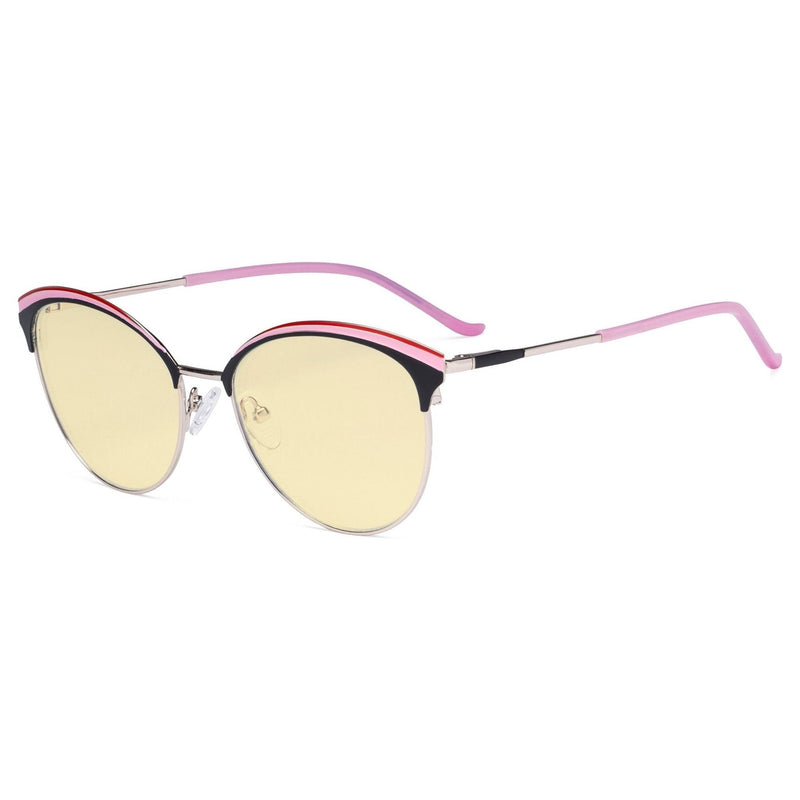 eyekeeper.com Oval Blue Light Blocking Eyeglasses LX19030-BB60 Eyeglasses