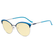 eyekeeper.com Oval Blue Light Blocking Eyeglasses LX19030-BB60 Eyeglasses