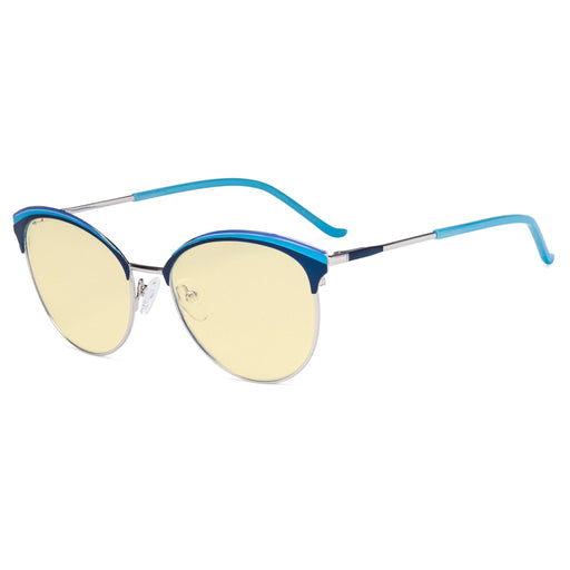 eyekeeper.com Oval Blue Light Blocking Eyeglasses LX19030-BB60 Eyeglasses