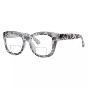eyekeeper.com Oversized Square Trendy Bifocal Reading Glasses BR1555 Eyeglasses