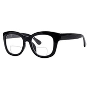 eyekeeper.com Oversized Square Trendy Bifocal Reading Glasses BR1555 Eyeglasses