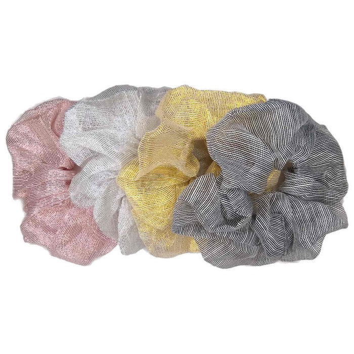 Threddies Oversized Organza Sparkle Scrunchies