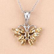 Bids.com 1.32 Carat Genuine Citrine .925 Sterling Silver Pendant Pendants