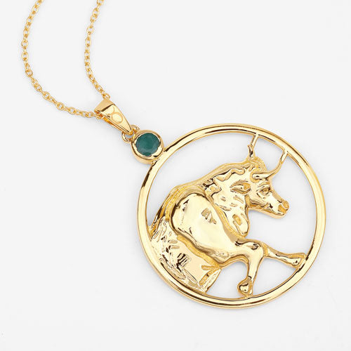 Bids.com 0.23 Carat Genuine Emerald .925 Sterling Silver Pendant Pendants