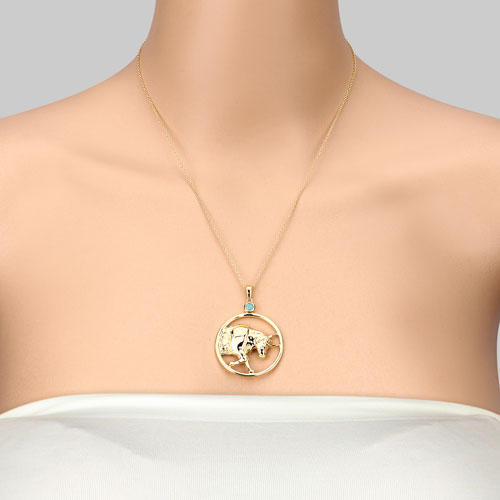 Bids.com 0.23 Carat Genuine Emerald .925 Sterling Silver Pendant Pendants
