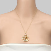 Bids.com 0.45 Carat Genuine Pearl .925 Sterling Silver Pendant Pendants