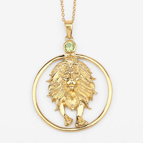 Bids.com 0.24 Carat Genuine Peridot .925 Sterling Silver Pendant Pendants