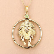 Bids.com 0.24 Carat Genuine Peridot .925 Sterling Silver Pendant Pendants