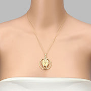 Bids.com 0.24 Carat Genuine Peridot .925 Sterling Silver Pendant Pendants