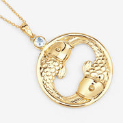 Bids.com 0.22 Carat Genuine Aquamarine .925 Sterling Silver Pendant Pendants