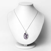 Bids.com 2.12 Carat Genuine Amethyst .925 Sterling Silver Pendant Pendants