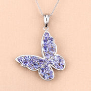 Bids.com 3.78 Carat Genuine Tanzanite .925 Sterling Silver Pendant Pendants