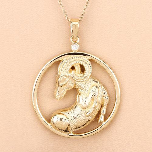 Bids.com 0.03 Carat Genuine White Diamond .925 Sterling Silver Pendant Pendants
