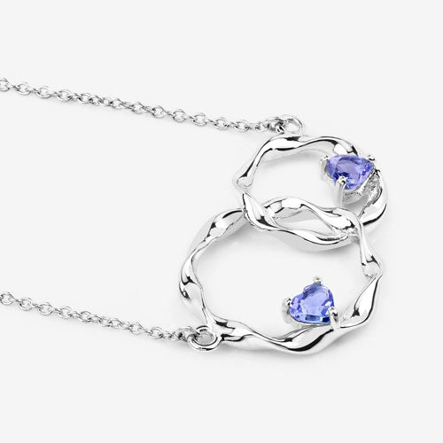 Bids.com 0.38 Carat Genuine Tanzanite .925 Sterling Silver Pendant Pendants