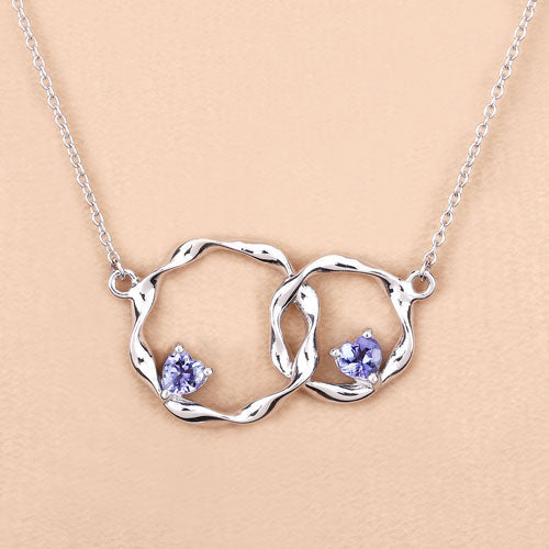 Bids.com 0.38 Carat Genuine Tanzanite .925 Sterling Silver Pendant Pendants