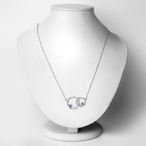 Bids.com 0.38 Carat Genuine Tanzanite .925 Sterling Silver Pendant Pendants
