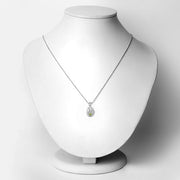 Bids.com 0.15 Carat Genuine Peridot .925 Sterling Silver Pendant Pendants