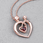 Bids.com 0.32 Carat Genuine Garnet .925 Sterling Silver Pendant Pendants