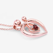 Bids.com 0.32 Carat Genuine Garnet .925 Sterling Silver Pendant Pendants
