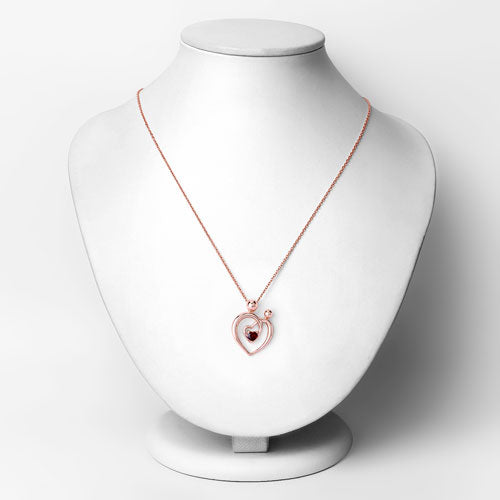 Bids.com 0.32 Carat Genuine Garnet .925 Sterling Silver Pendant Pendants