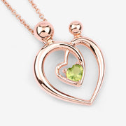 Bids.com 0.25 Carat Genuine Peridot .925 Sterling Silver Pendant Pendants