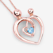 Bids.com 0.28 Carat Genuine Swiss Blue Topaz .925 Sterling Silver Pendant Pendants