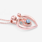 Bids.com 0.28 Carat Genuine Swiss Blue Topaz .925 Sterling Silver Pendant Pendants