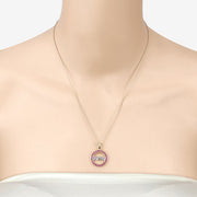 Bids.com 0.64 Carat Genuine Ruby .925 Sterling Silver Pendant Pendants