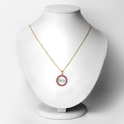 Bids.com 0.64 Carat Genuine Ruby .925 Sterling Silver Pendant Pendants