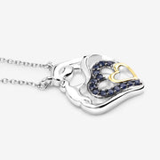 Bids.com 0.28 Carat Genuine Blue Sapphire .925 Sterling Silver Pendant Pendants
